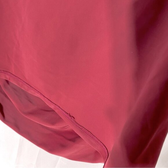 5/$25 Women’s Burgundy Red Halter Style Tankini Top Swim Top XL - Picture 6 of 13